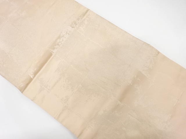 JAPANESE KIMONO / ANTIQUE FUKURO OBI / SILK / REVERSIBLE / WOVEN MIST